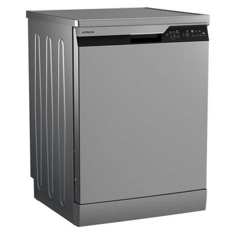 ماشین ظرفشویی ایستاده هیتاچی HDF-F146VS نقره ای